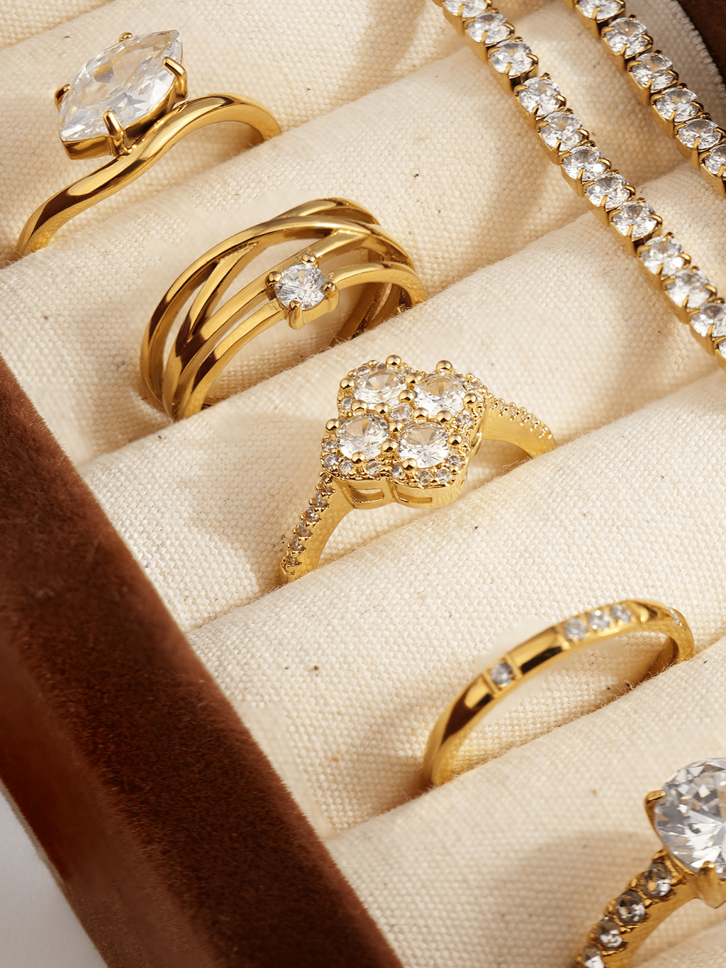 Lucky Ring Gold - Dorose | Wasserresistent, kein Verfärben