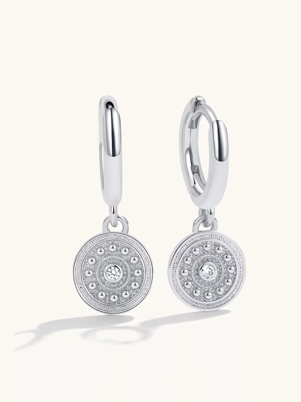 Milos Mini Ohrringe Gold & Silber 8mm - Dorose | Wasserfester Schmuck, 18K vergoldet