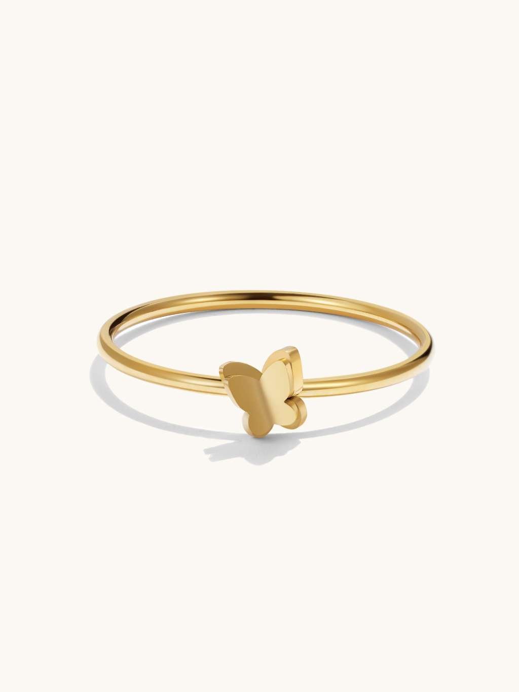 Mini Butterfly Ring Gold - Dorose | Wasserfester Schmuck, 18K vergoldet