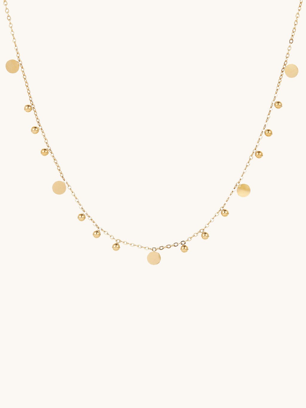 Mini Plates Kette Gold - Dorose | Wasserresistent, kein Verfärben
