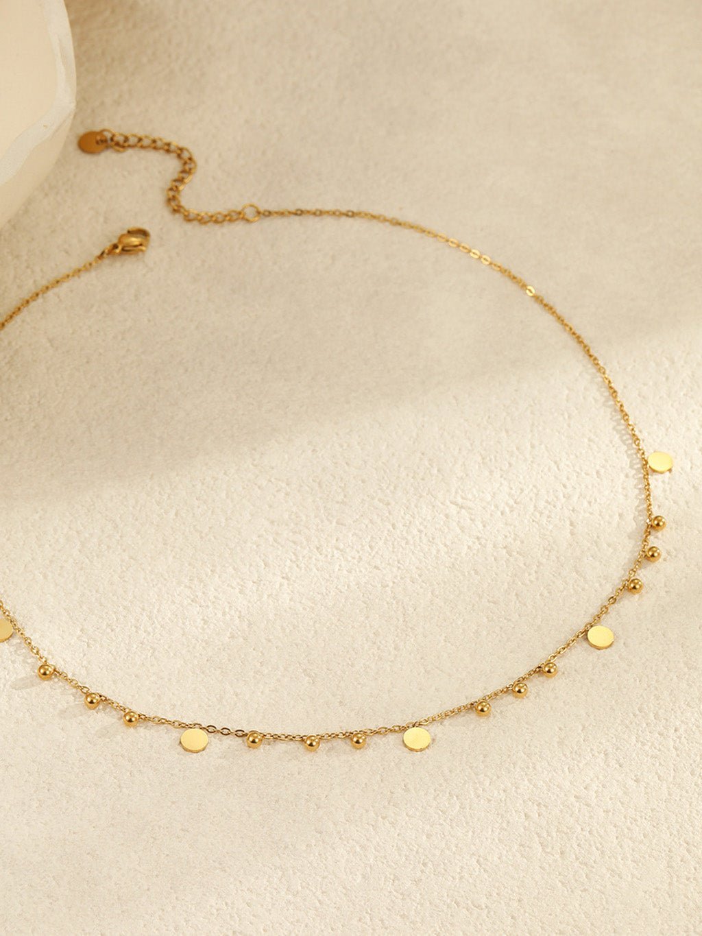 Mini Plates Kette Gold - Dorose | Wasserresistent, kein Verfärben