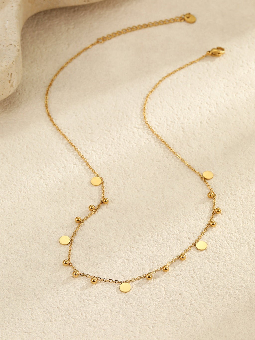 Mini Plates Kette Gold - Dorose | Wasserresistent, kein Verfärben