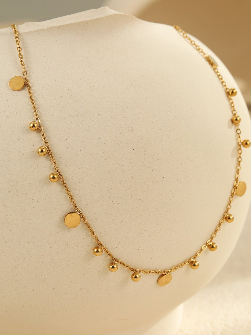 Mini Plates Kette Gold - Dorose | Wasserresistent, kein Verfärben