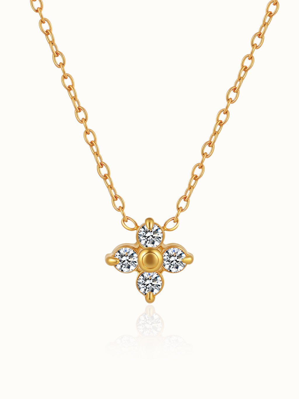 Mini Shine Flower Kette Gold - Dorose | Wasserresistent, kein Verfärben