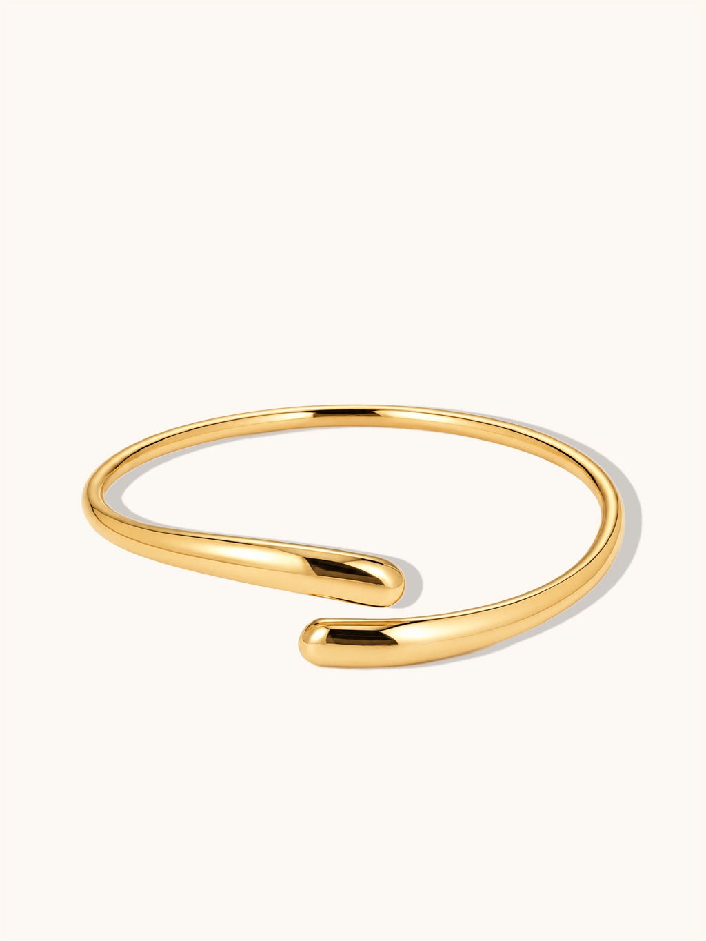 Minimalistisches Armreif Gold - Dorose | Wasserresistent, kein Verfärben