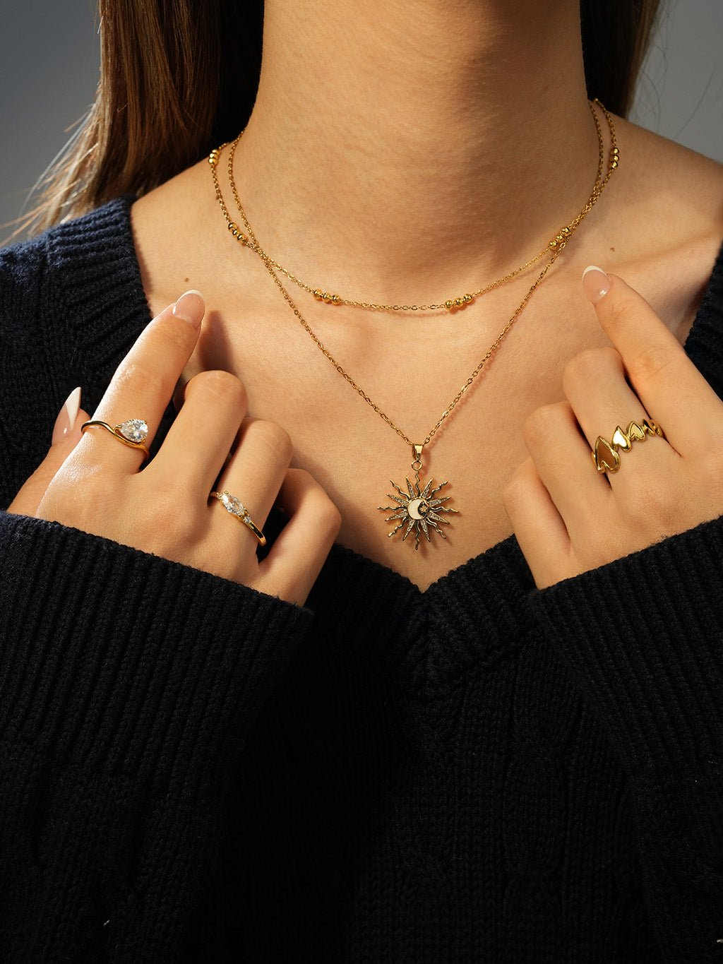 More Love Ring Gold - Dorose | Wasserresistent, kein Verfärben