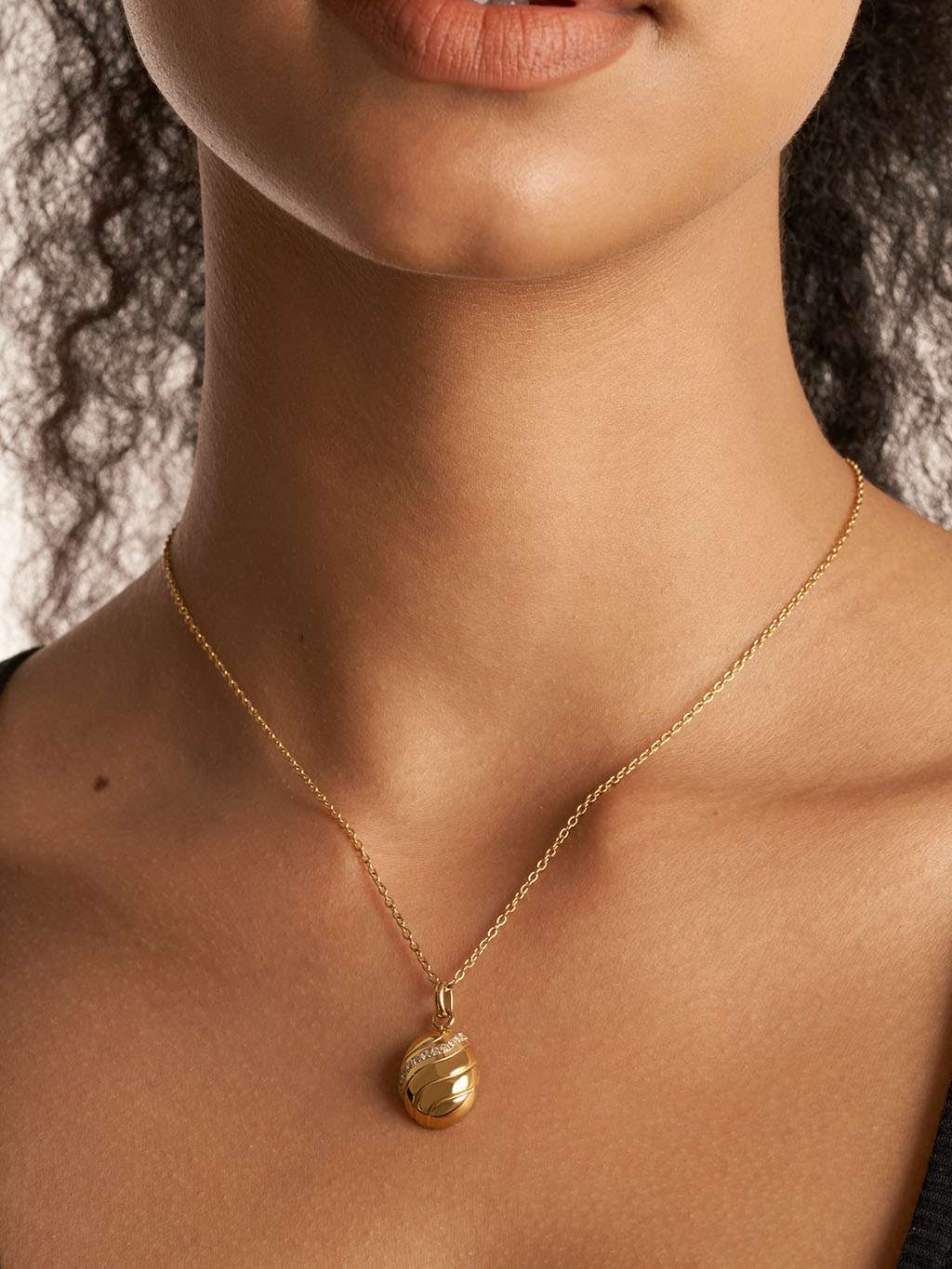 Muschel Halskette Gold - Dorose | Wasserfester Schmuck, 18K vergoldet