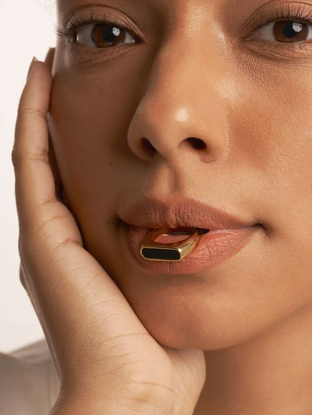 Mutige Bestimmung Ring Gold - Dorose | Wasserresistent, kein Verfärben