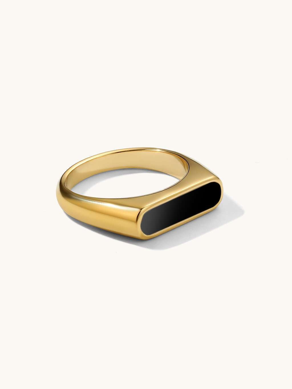 Mutige Bestimmung Ring Gold - Dorose | Wasserresistent, kein Verfärben