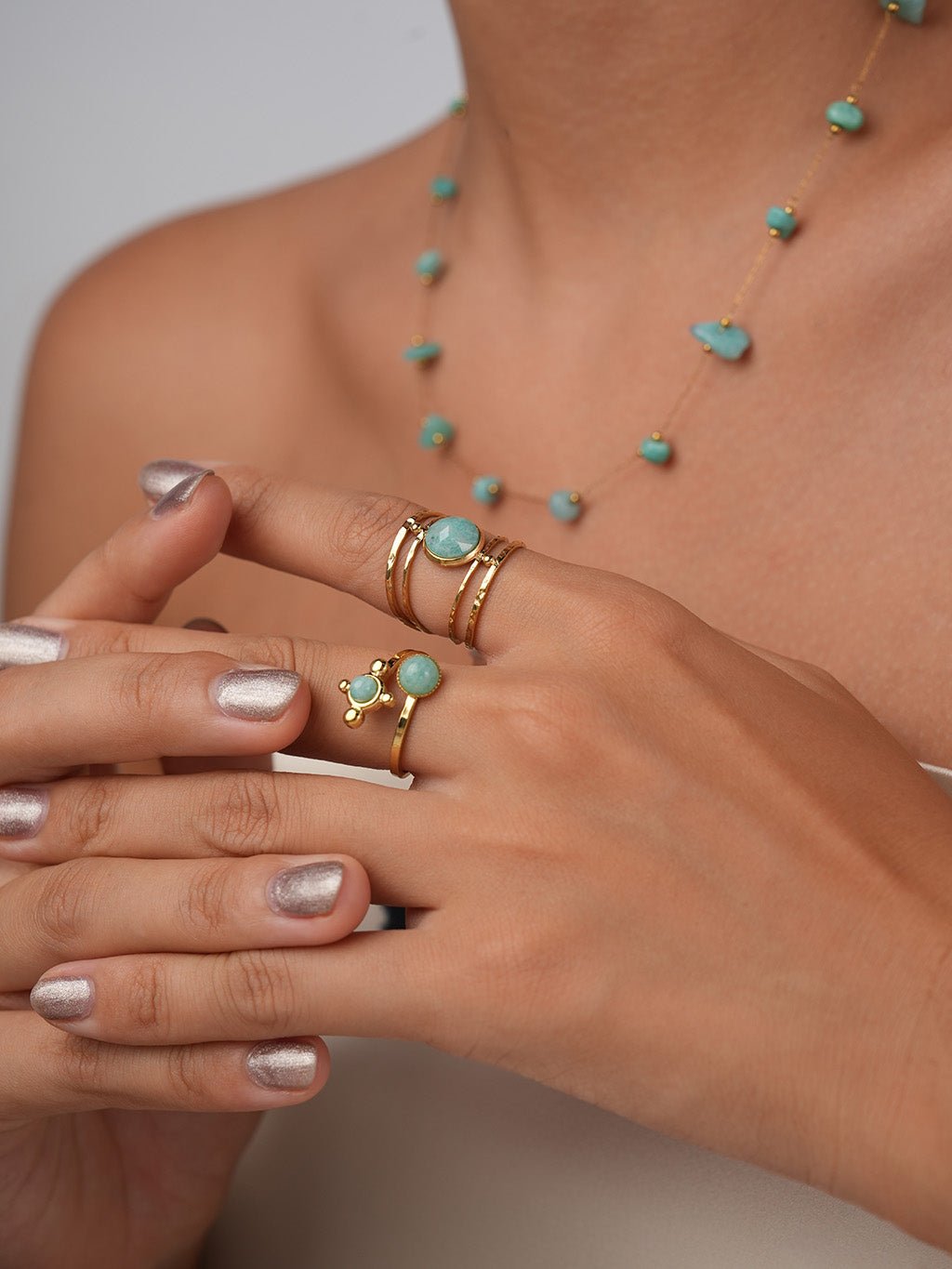 Ocean Crown Ring Gold - Dorose | Wasserresistent, kein Verfärben