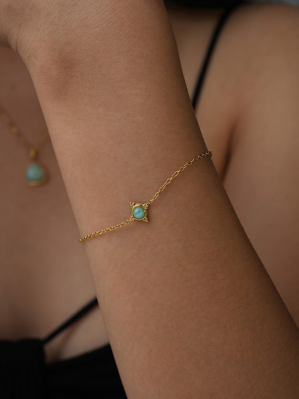 Ocean Light Armband Gold - Dorose | Wasserresistent, kein Verfärben