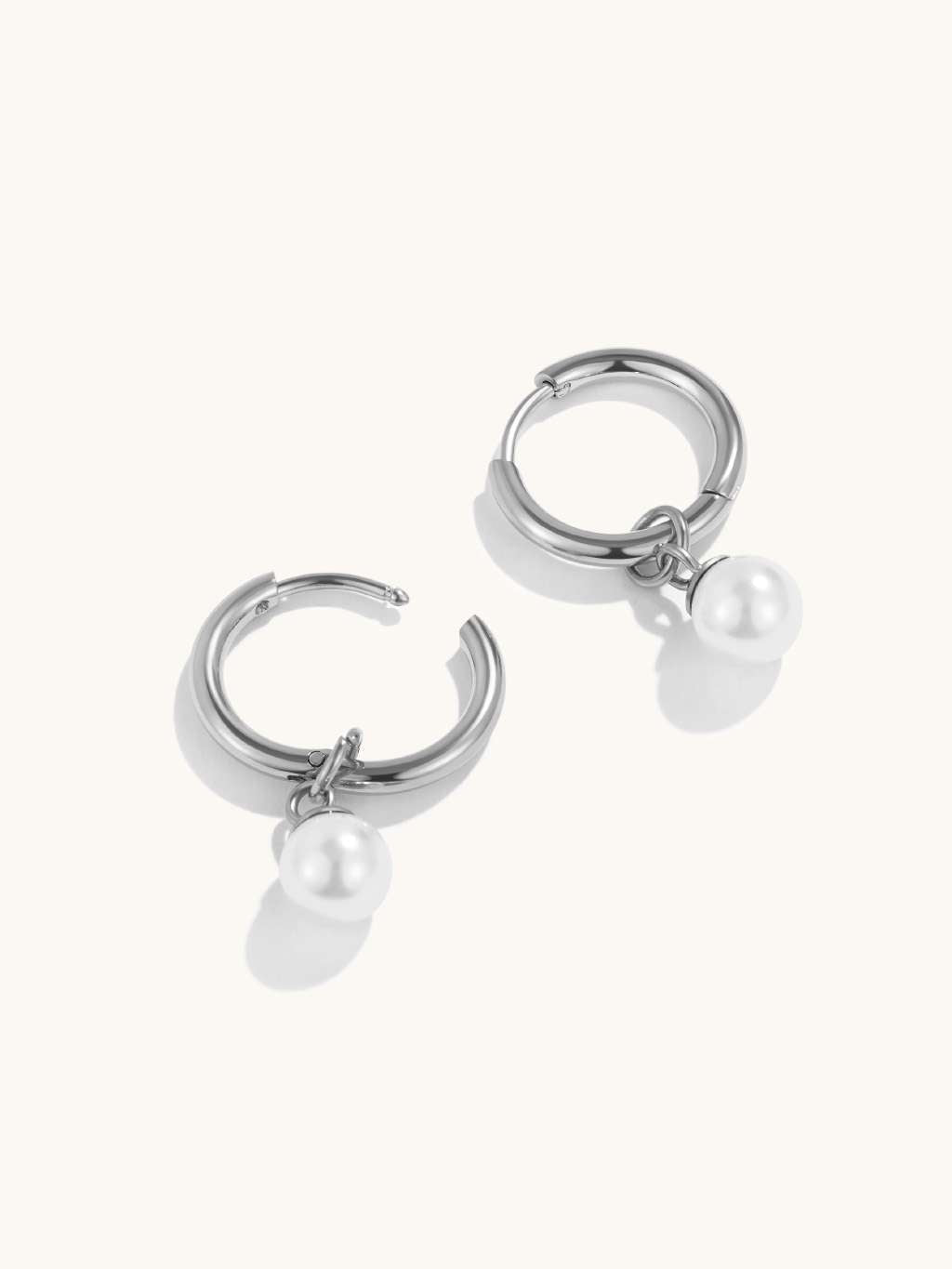 Perlenohrringe Gold & Silber - Dorose | Wasserfester Schmuck, 18K vergoldet