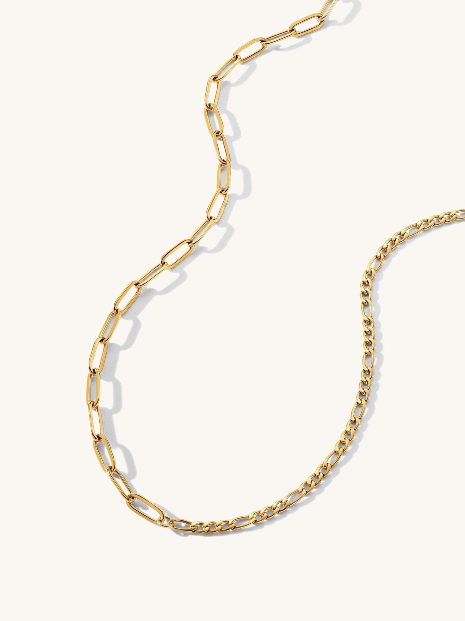 Persistent Bicycle Kette Gold - Dorose | Wasserfester Schmuck, 18K vergoldet