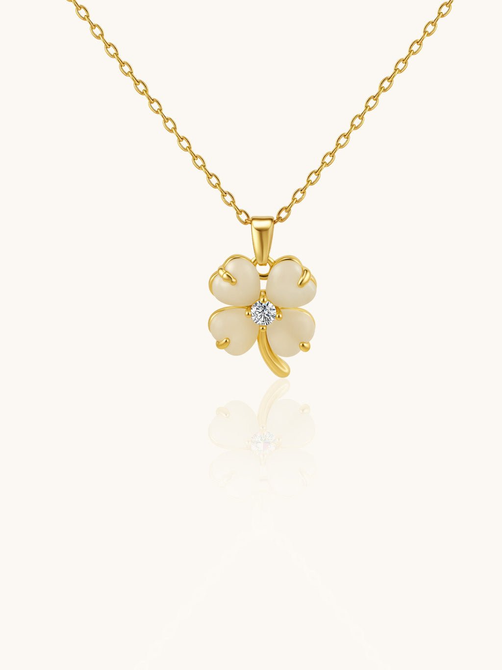 Petite Four Leaf Clover Kette Gold - Dorose | Wasserresistent, kein Verfärben