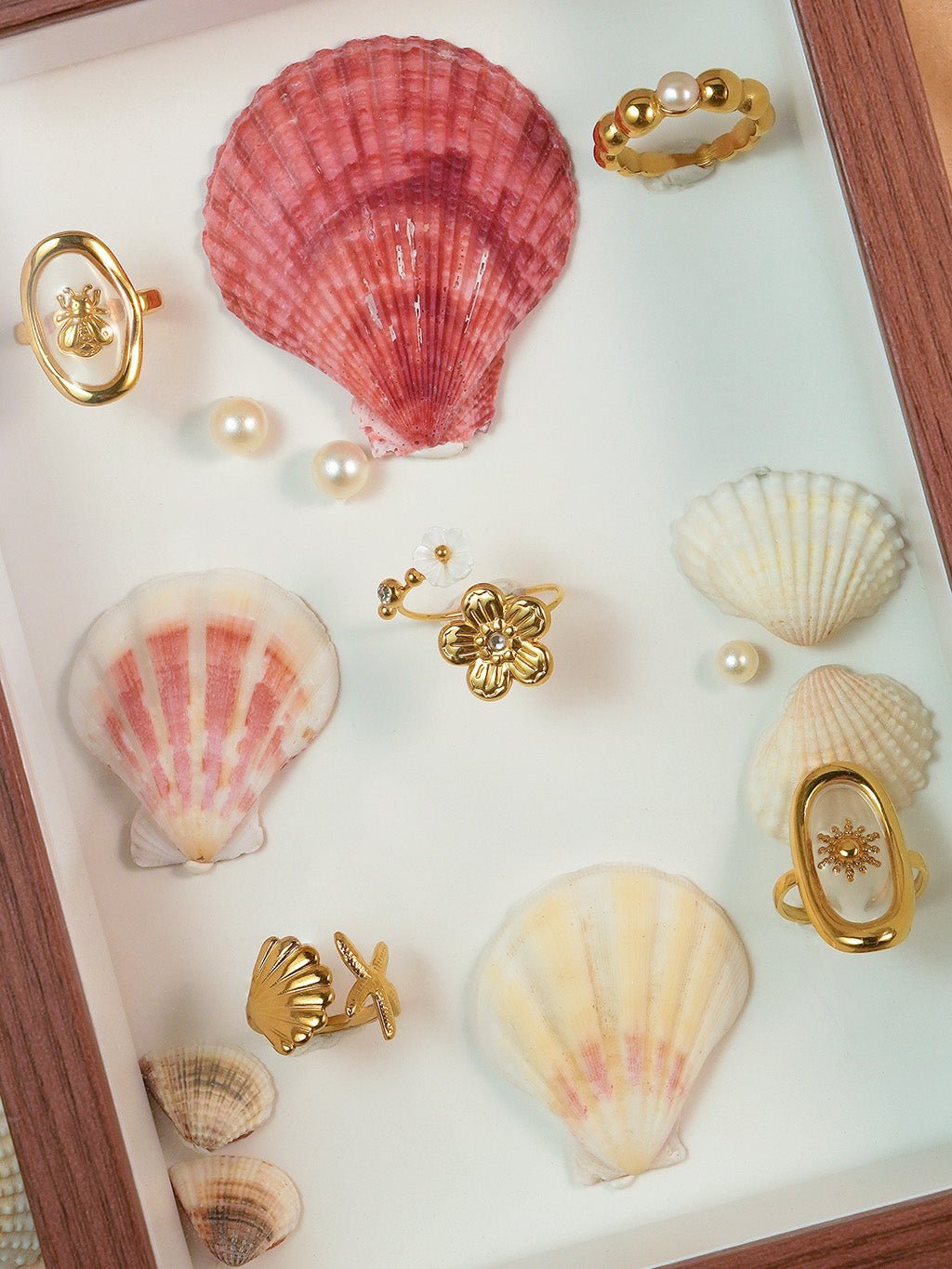 Precious Flower Ring Gold - Dorose | Wasserresistent, kein Verfärben