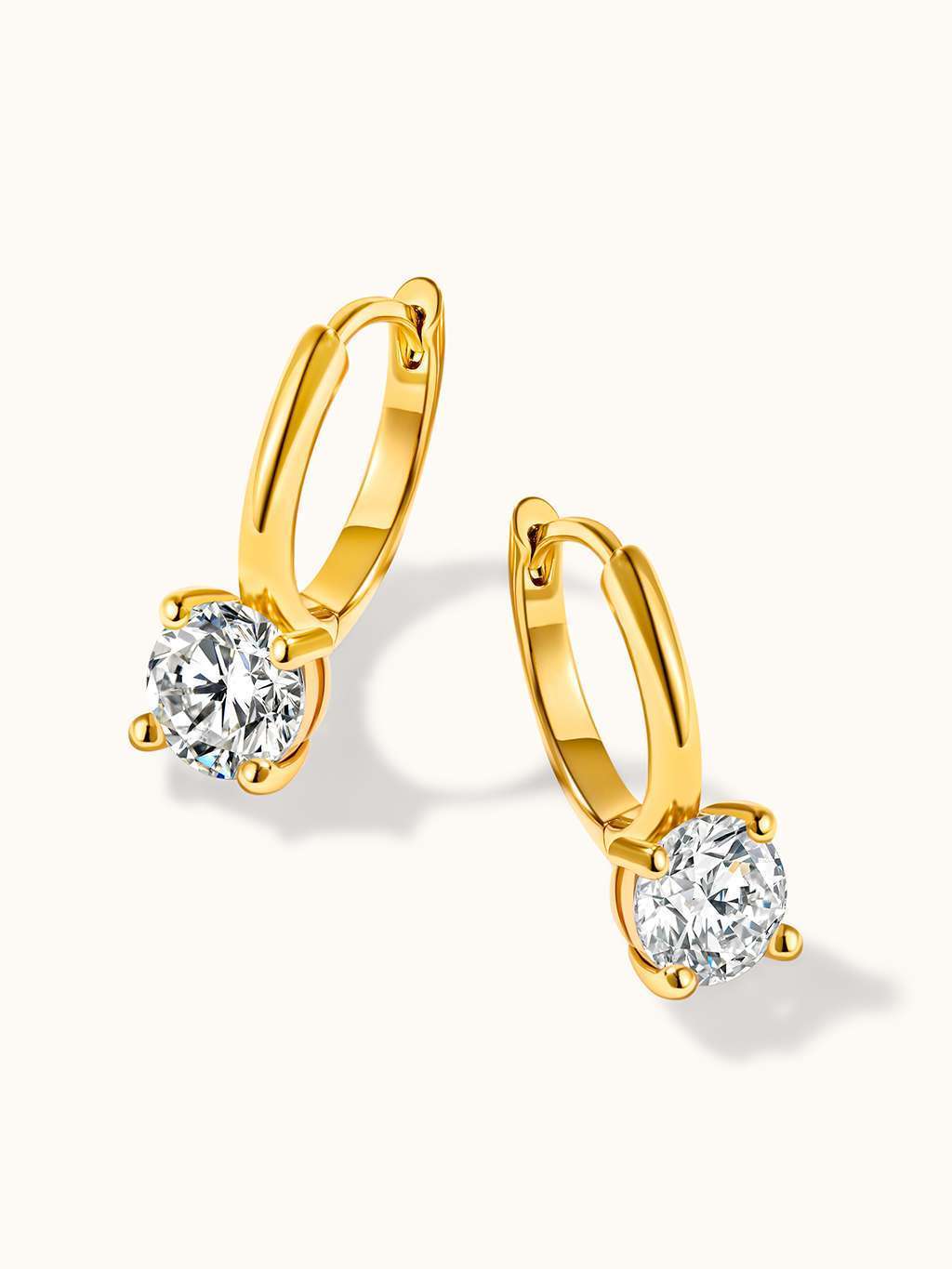 Pure Mind Ohrringe Gold - Dorose | Wasserfester Schmuck, 18K vergoldet