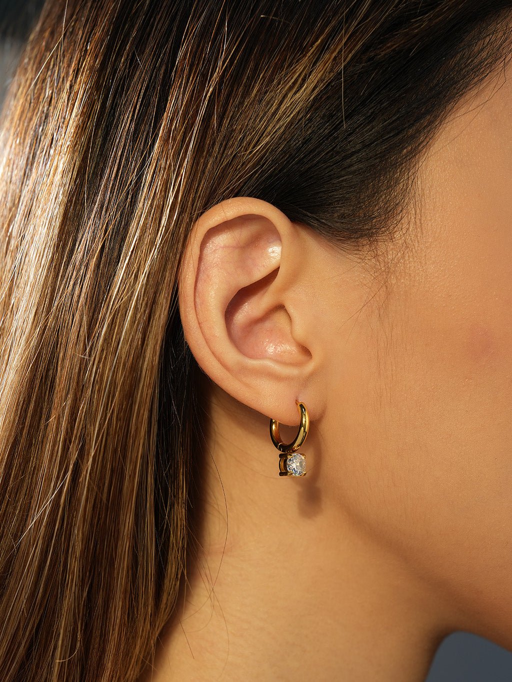 Pure Mind Ohrringe Gold - Dorose | Wasserresistent, kein Verfärben