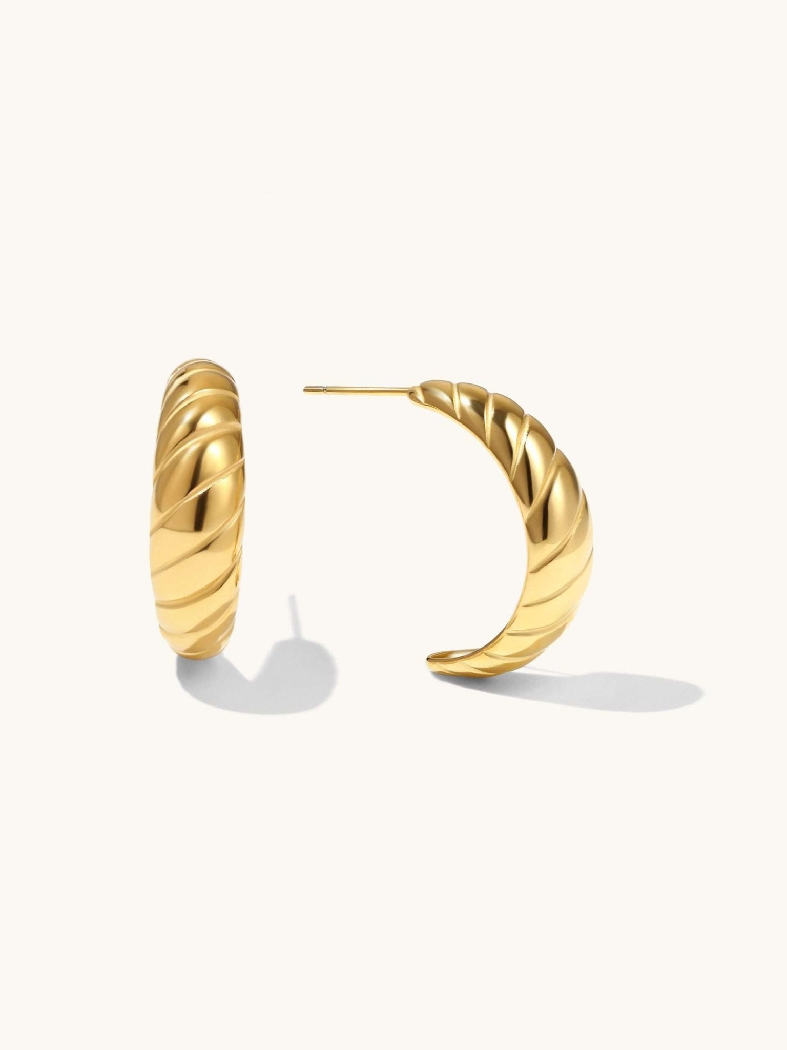 Pure Ohrringe Gold - Dorose | Wasserfester Schmuck