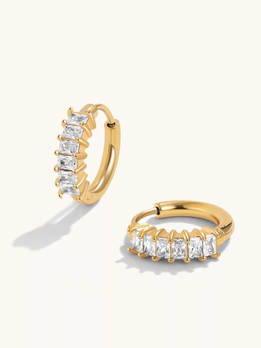Rhythm Ohrringe Gold - Dorose | Wasserfester Schmuck, 18K vergoldet