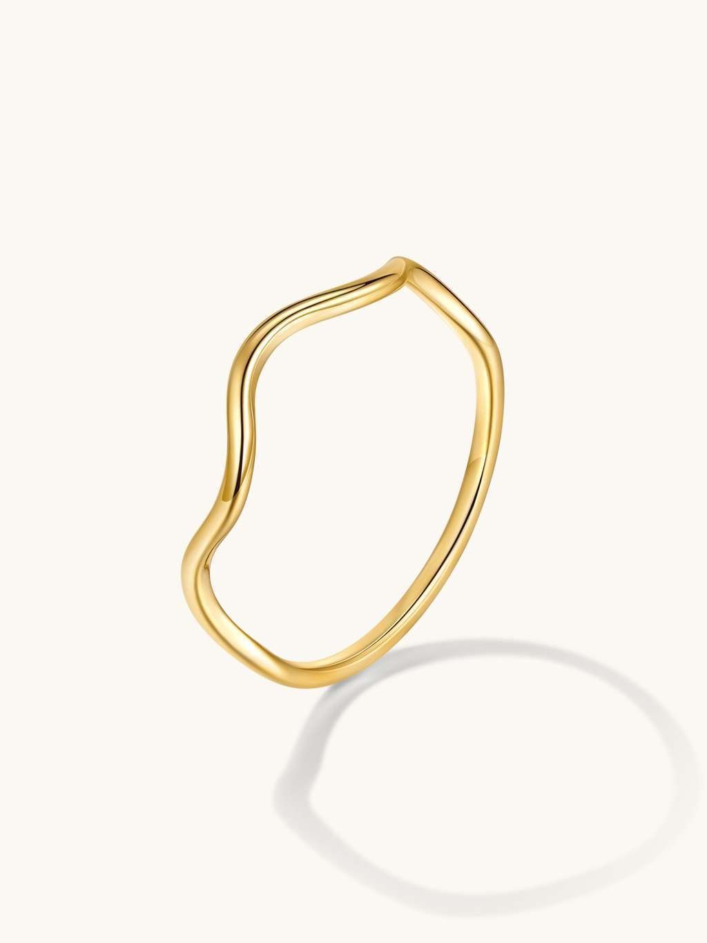 Ring Simplicity Pure Gold - Dorose | Wasserfester Schmuck, 18K vergoldet