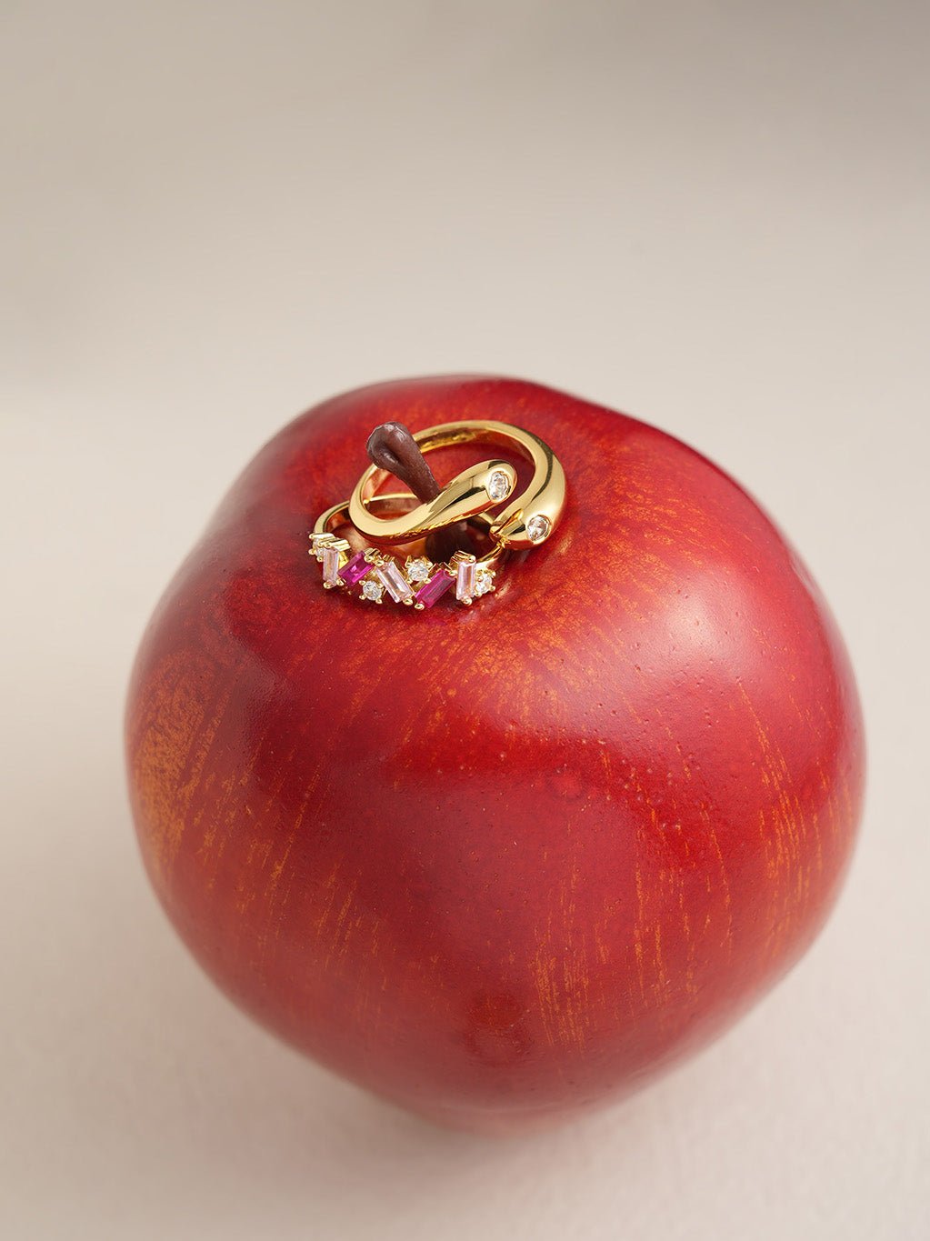 Rosa Traum Ring Gold - Dorose | Wasserresistent, kein Verfärben