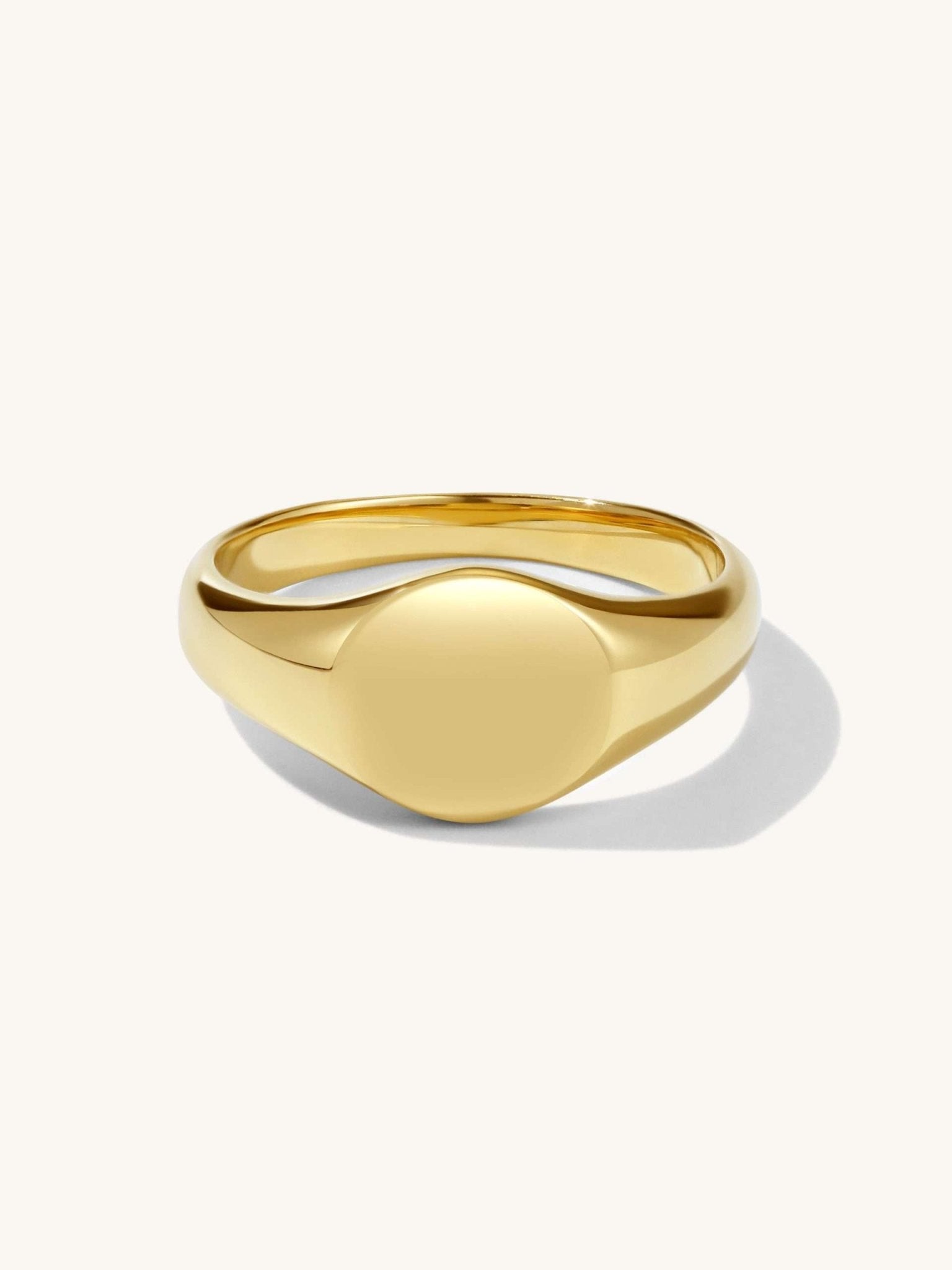 Round Ring mit Exquisite Verpackungsbox - Dorose | Wasserfester Schmuck, 18K vergoldet