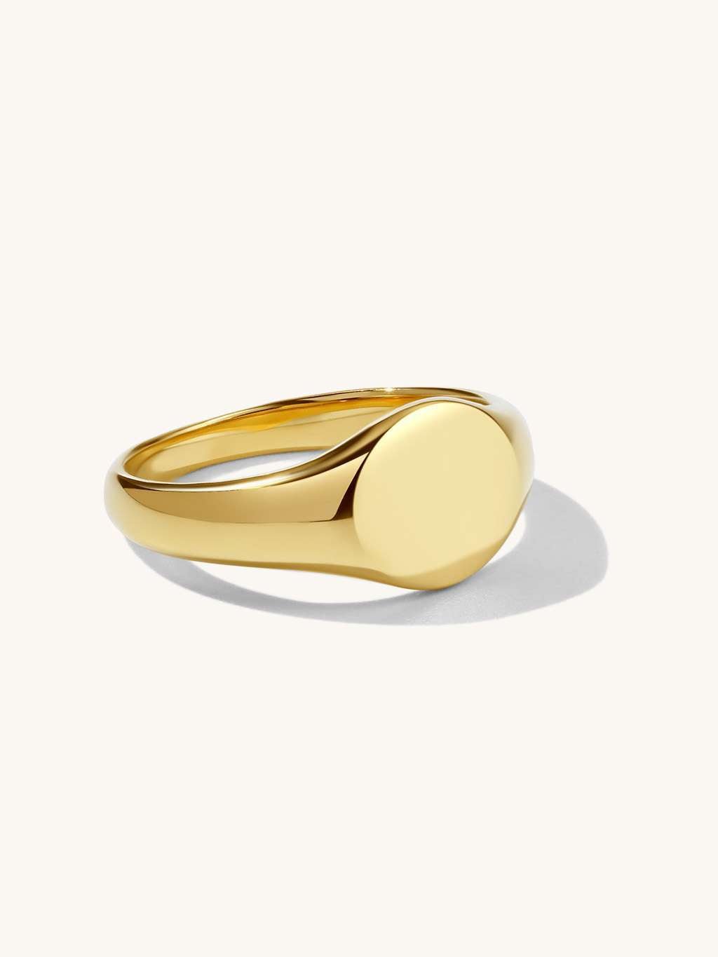 Round Ring mit Exquisite Verpackungsbox - Dorose | Wasserfester Schmuck, 18K vergoldet