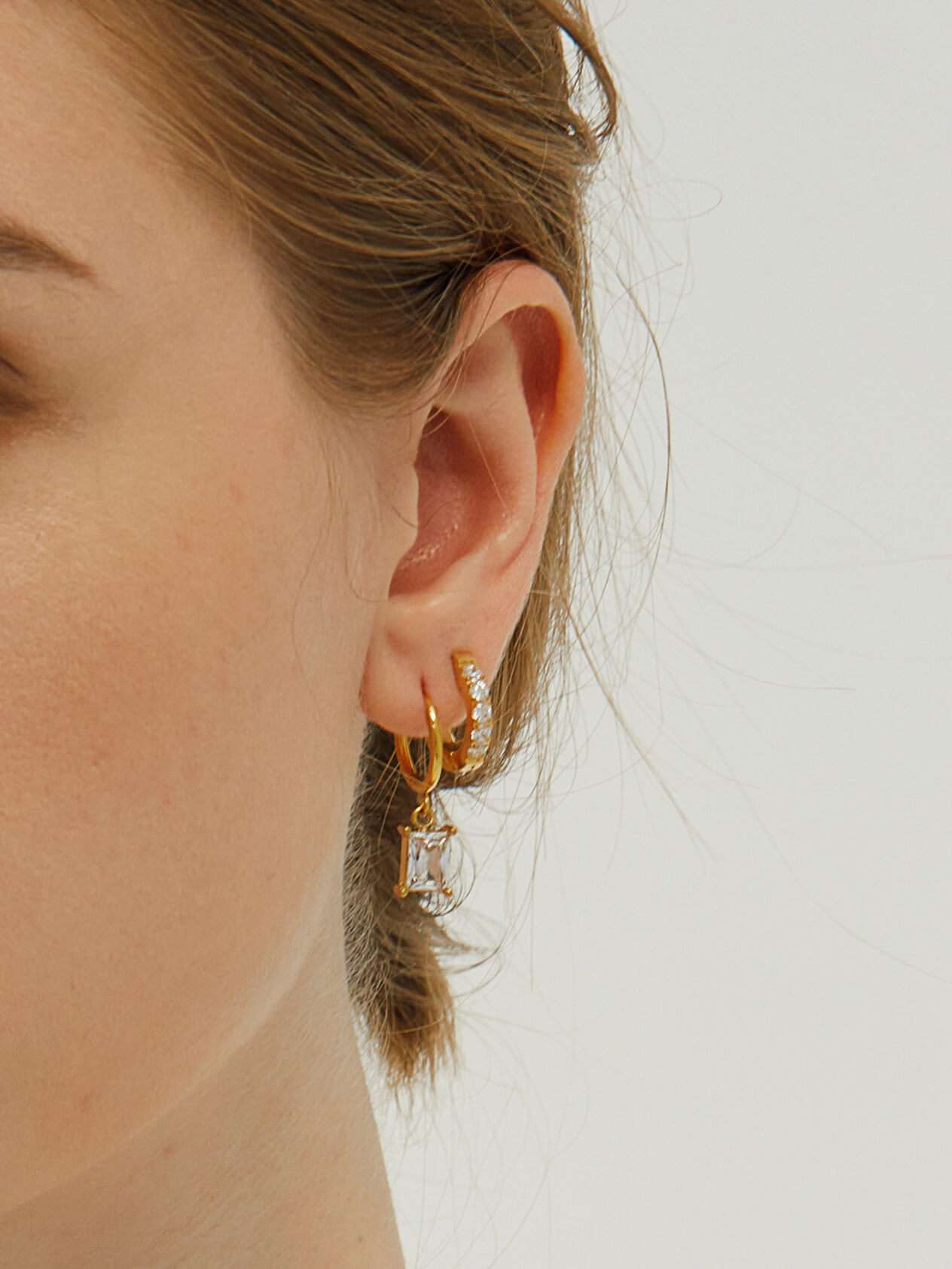 Shine Bright Ohrringe Gold - Dorose | Wasserfester Schmuck, 18K vergoldet