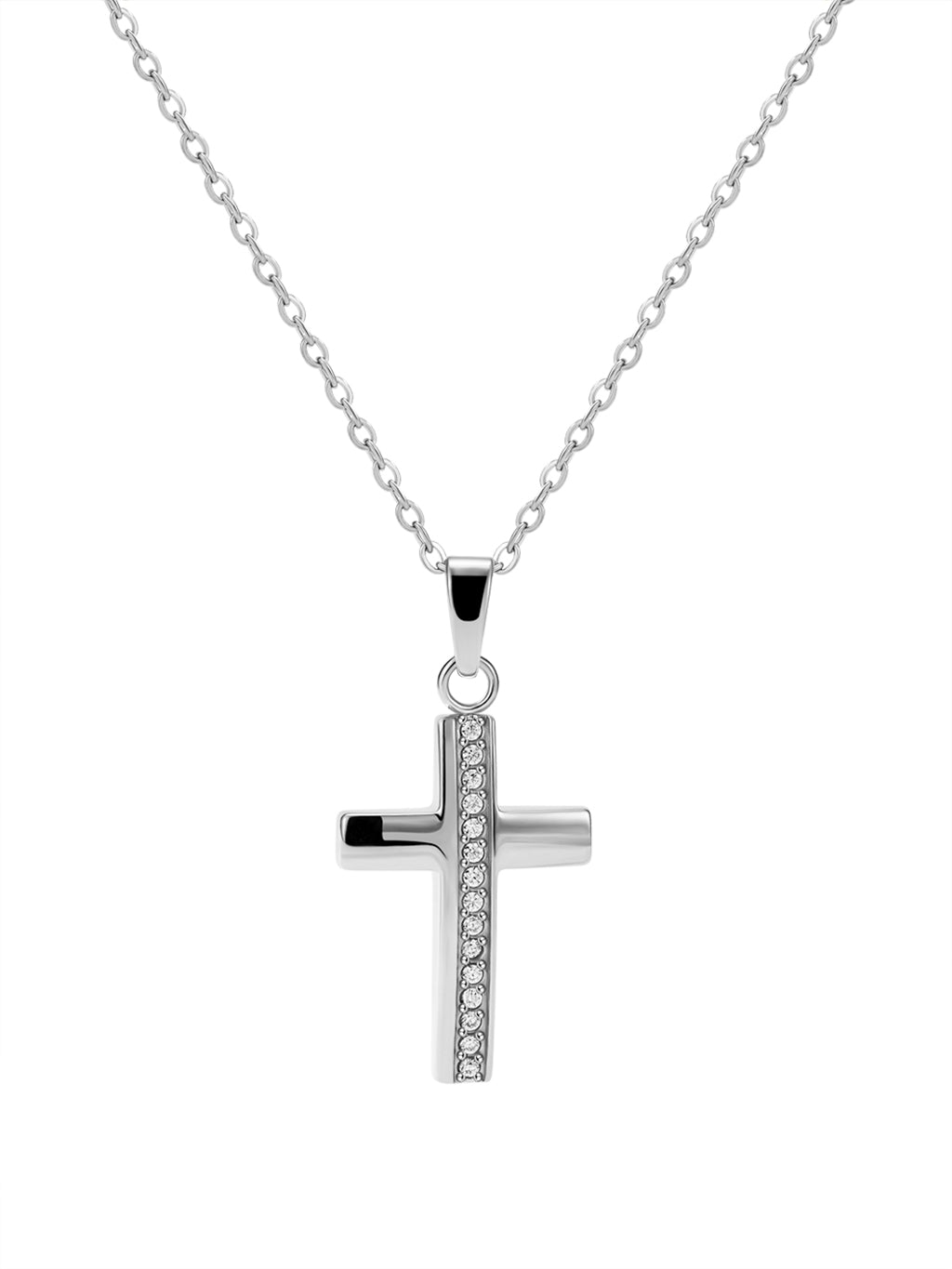 Shiny Cross Kette Gold Silber - Dorose | Wasserresistent, kein Verfärben