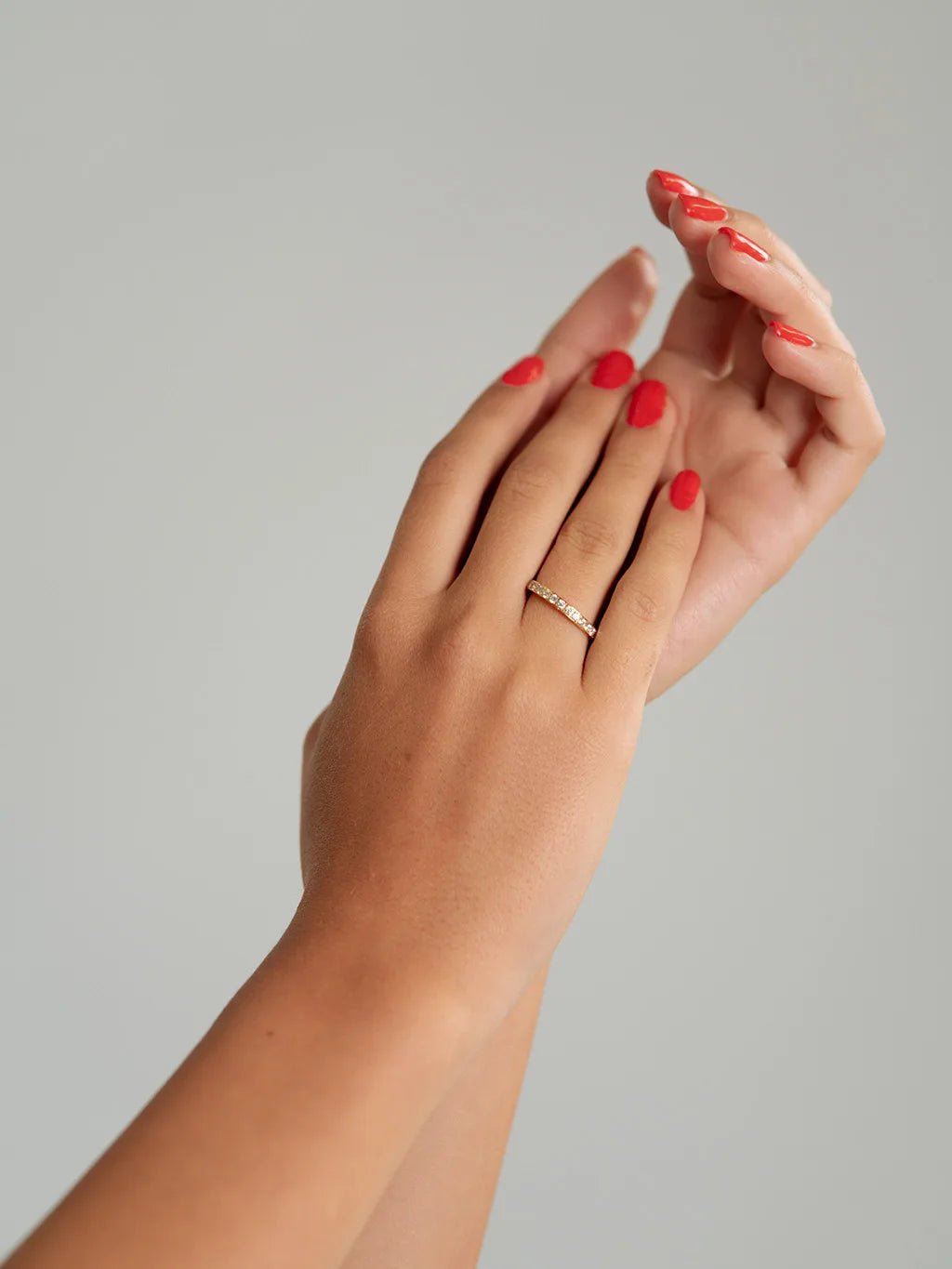 Slim Shine Ringe Gold - Dorose | Wasserfester Schmuck, 18K vergoldet