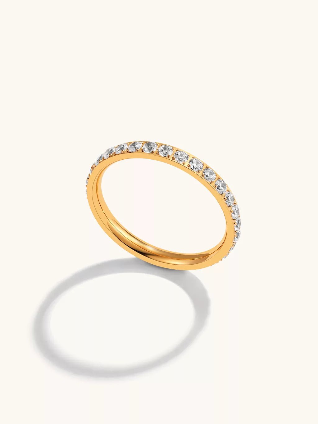 Slim Shine Ringe Gold - Dorose | Wasserfester Schmuck, 18K vergoldet