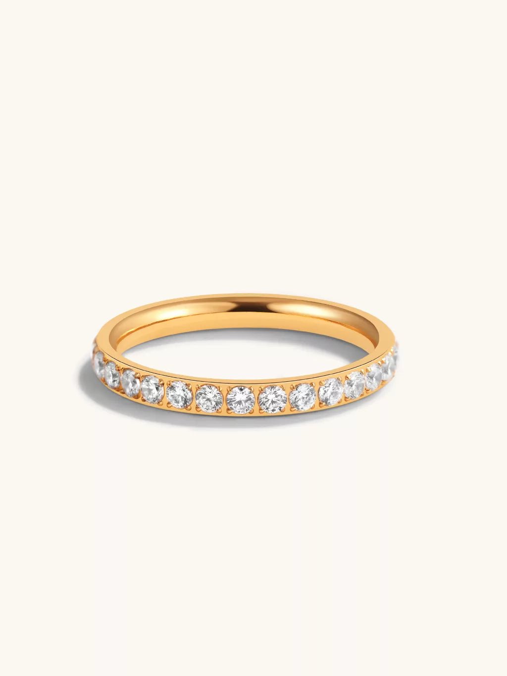 Slim Shine Ringe Gold - Dorose | Wasserfester Schmuck, 18K vergoldet