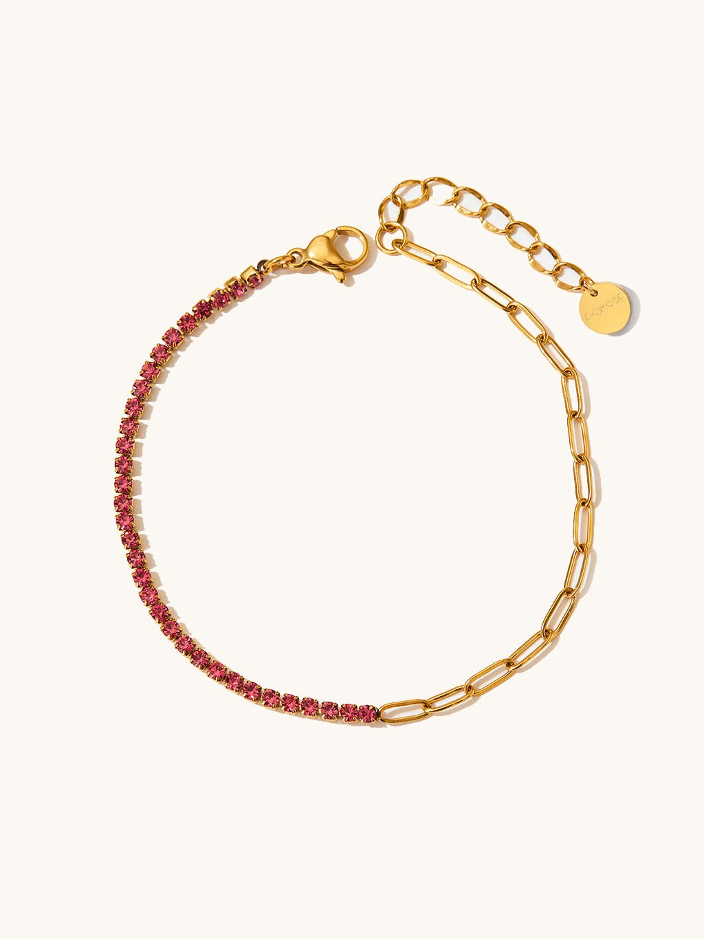 Slim Sparkling Armband Gold - Dorose | Wasserresistent, kein Verfärben