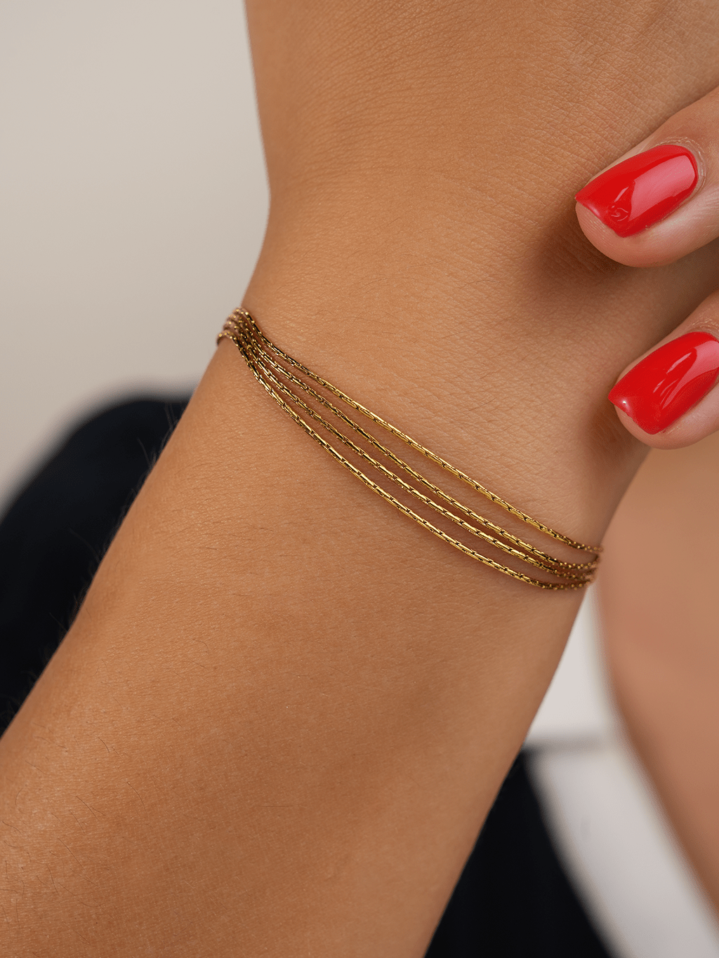 Smooth Armband Gold - Dorose | Wasserresistent, kein Verfärben