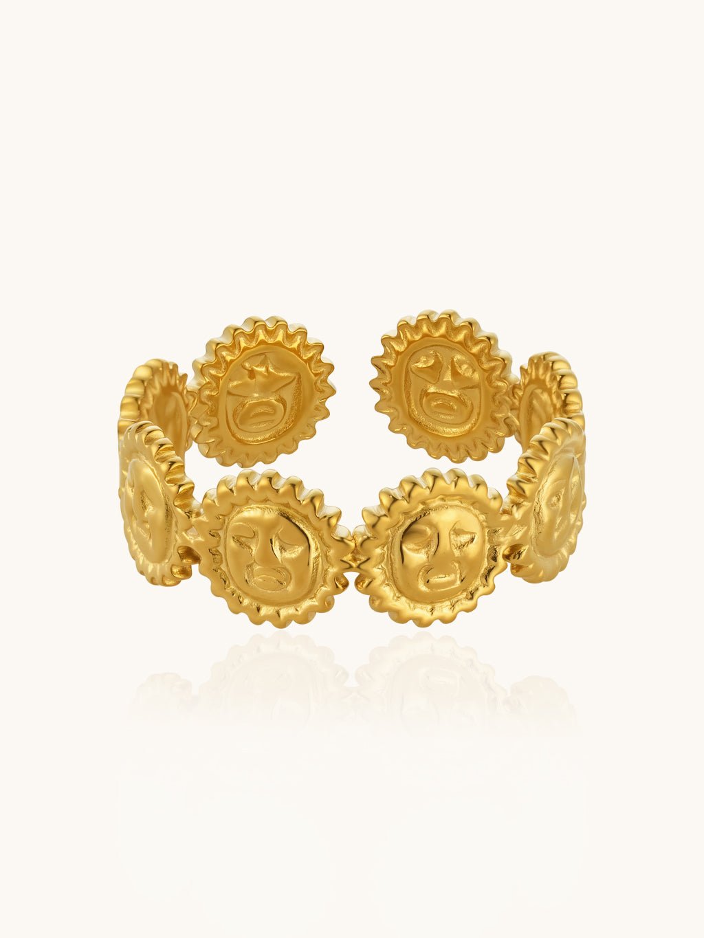 Sonnenring Gold - Dorose | Wasserresistent, kein Verfärben