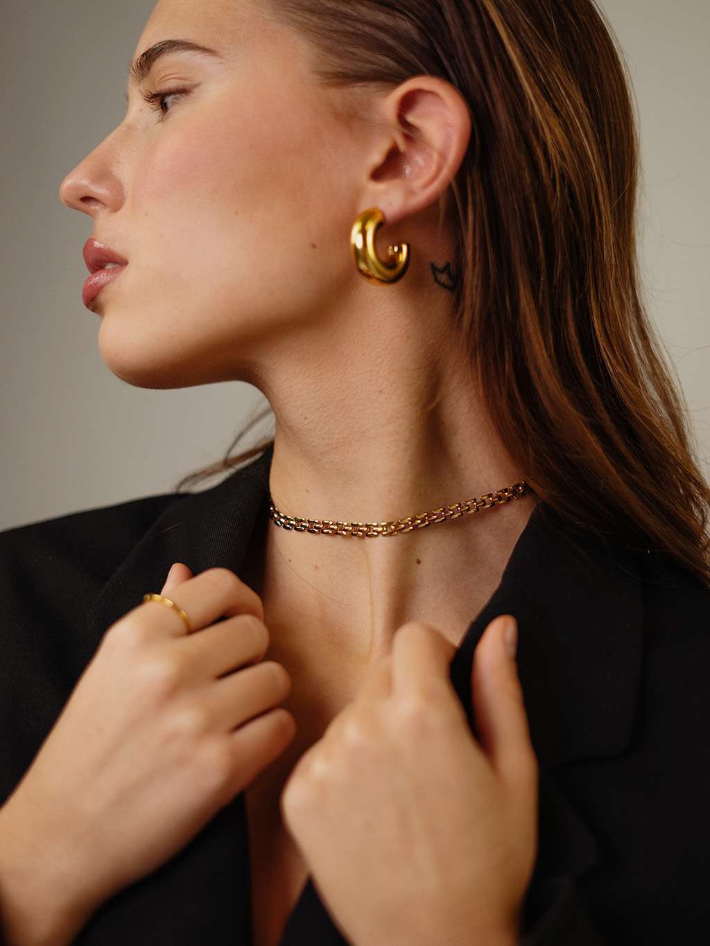 Spirit Halskette Gold - Dorose | Wasserfester Schmuck, 18K vergoldet