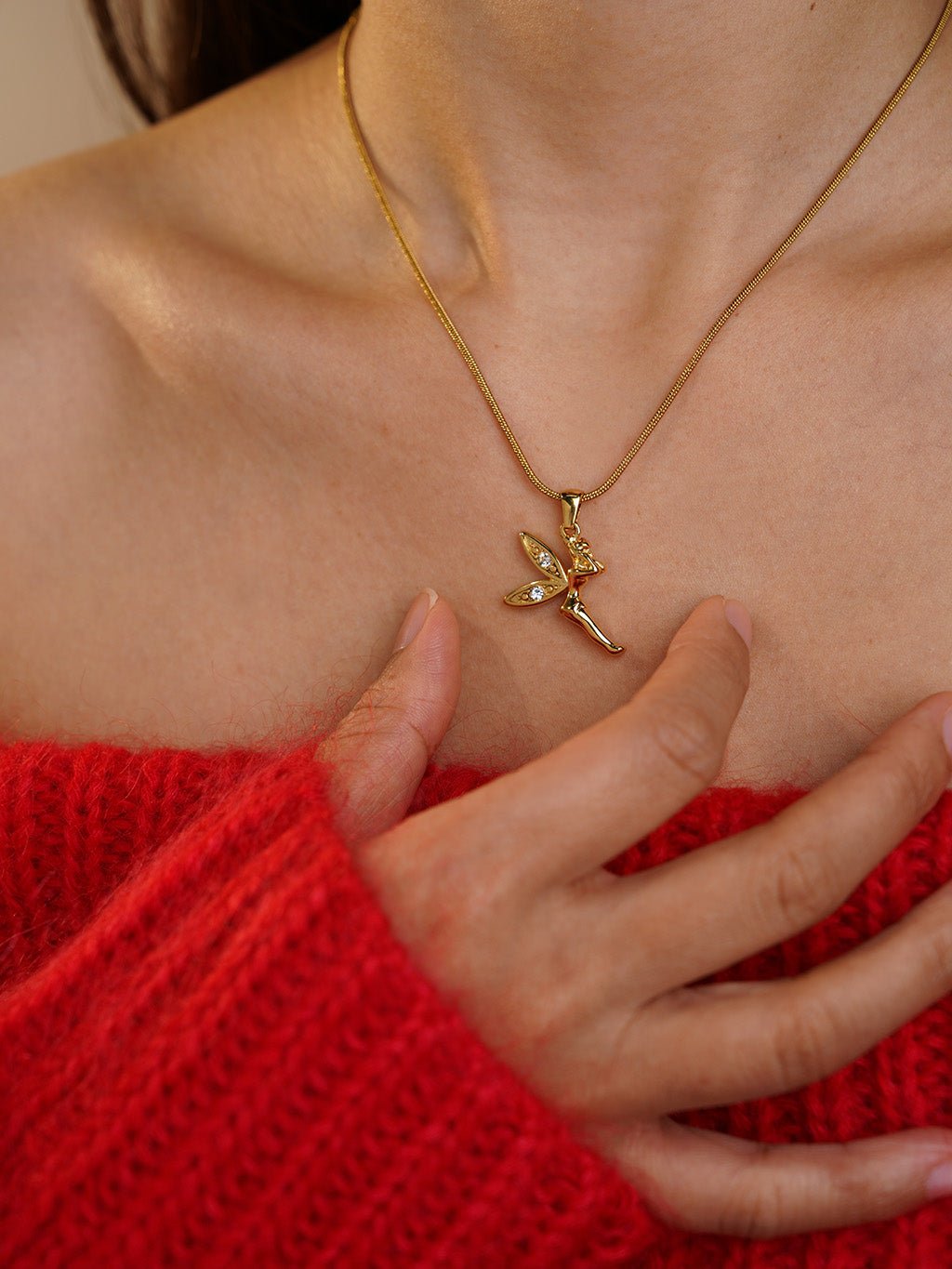 Spirit Halskette Gold - Dorose | Wasserresistent, kein Verfärben