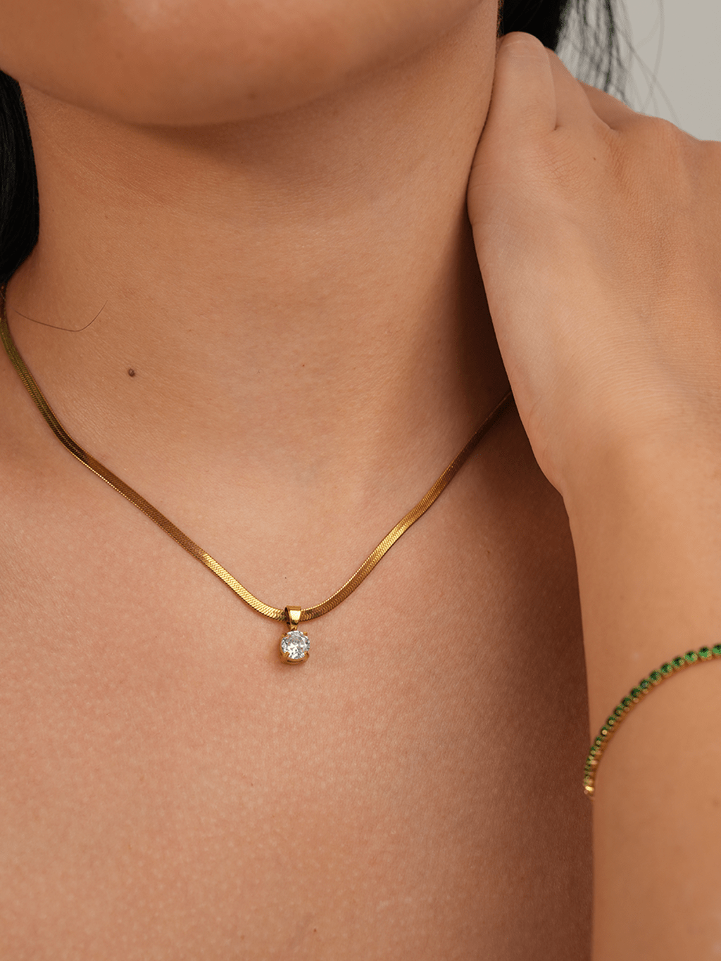 Spotlight Kette Gold - Dorose | Wasserresistent, kein Verfärben