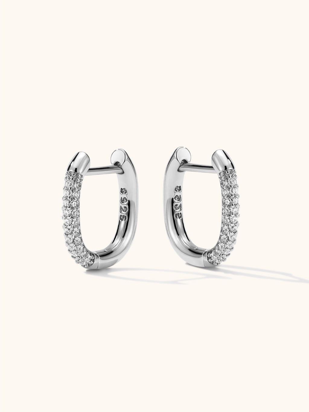 Square Hoop Ohrringe Gold Silber Small - Dorose | Wasserresistent, kein Verfärben