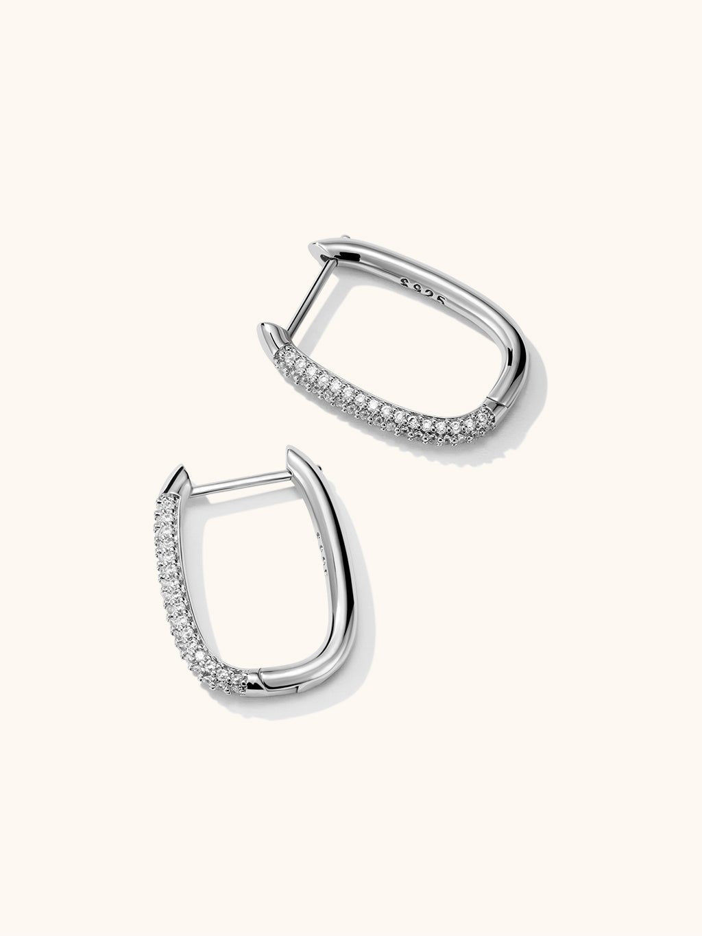 Square Hoop Ohrringe Gold Silber Small - Dorose | Wasserresistent, kein Verfärben