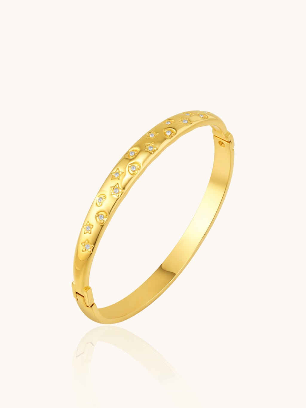 Starry Hearts Bracelet Gold - Dorose | Wasserresistent, kein Verfärben