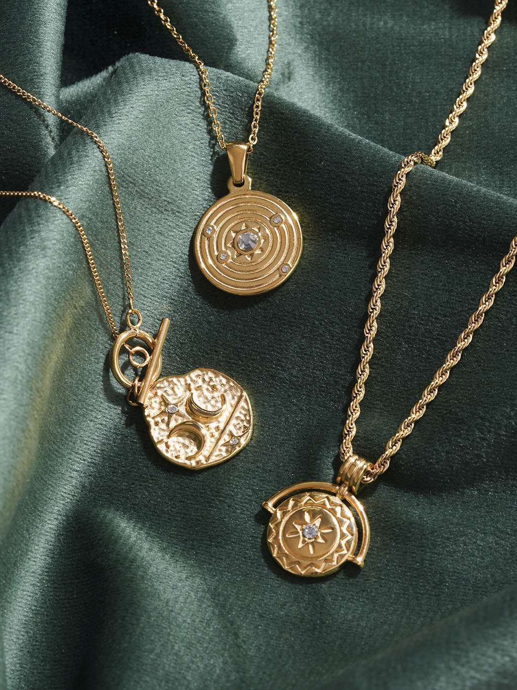 Starry Sky Halskette Gold - Dorose | Wasserfester Schmuck, 18K vergoldet