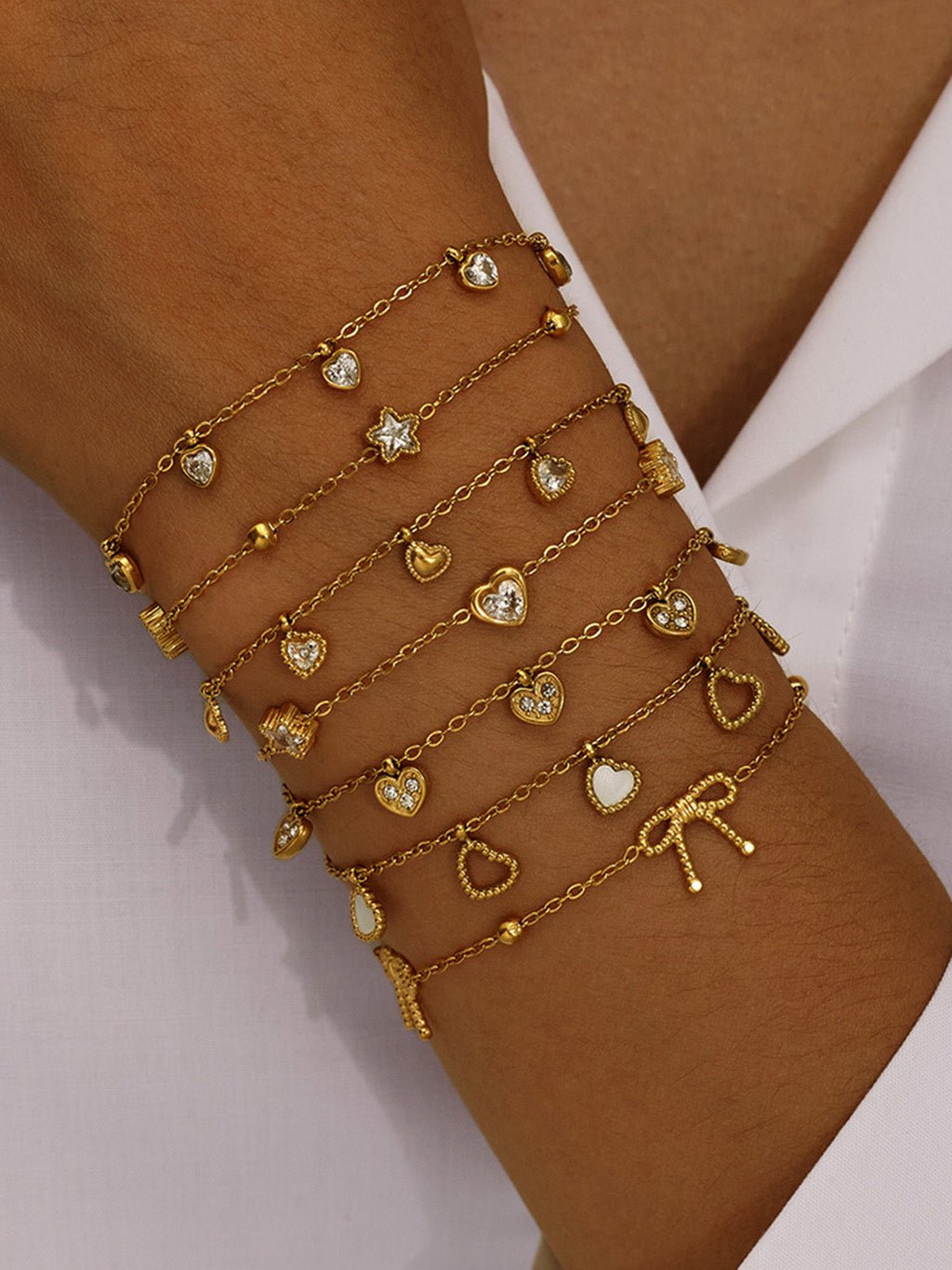 Stars Armband Gold - Dorose | Wasserresistent, kein Verfärben