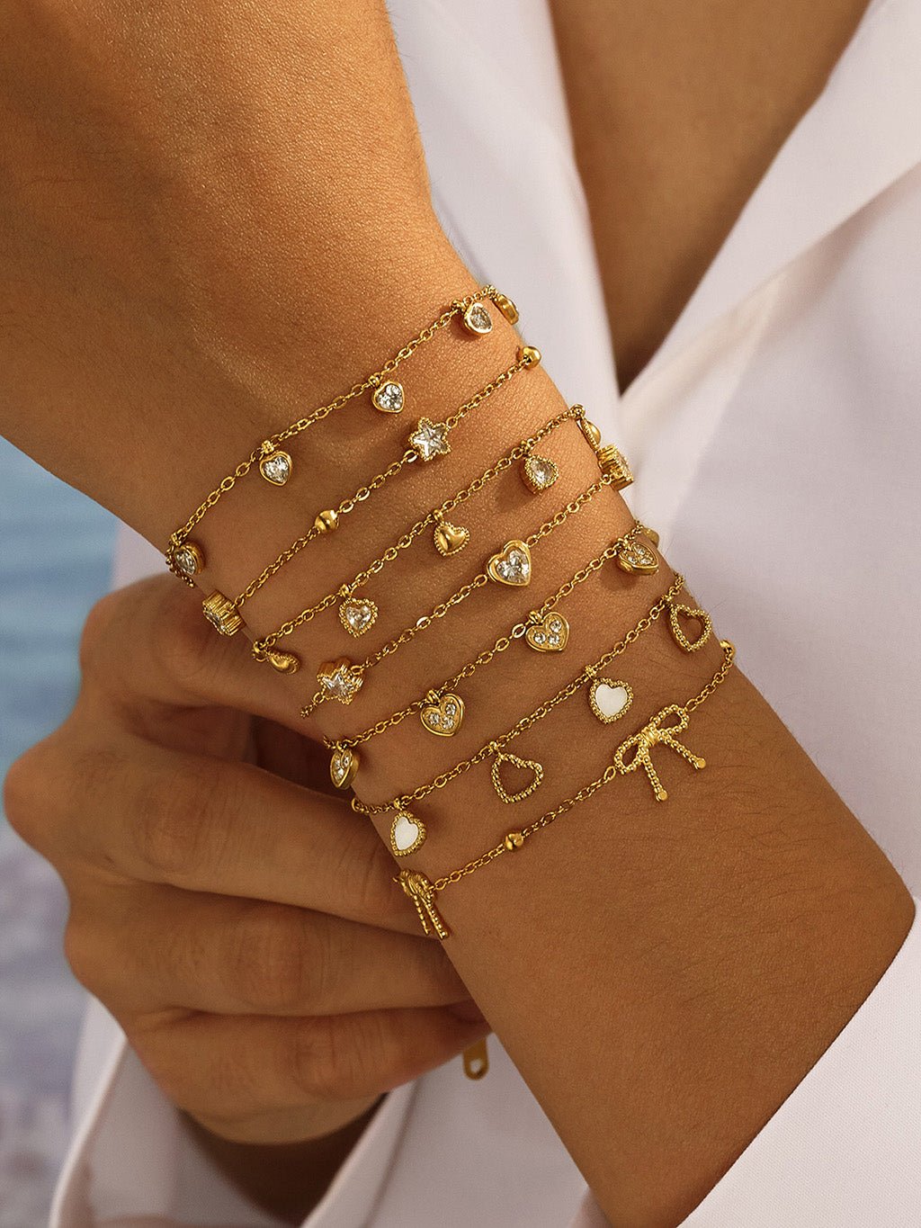 Stars Armband Gold - Dorose | Wasserresistent, kein Verfärben