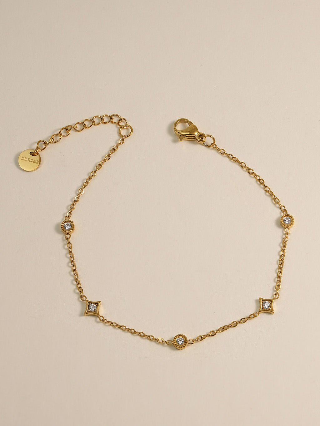 Stern Station Armband Gold - Dorose | Wasserresistent, kein Verfärben