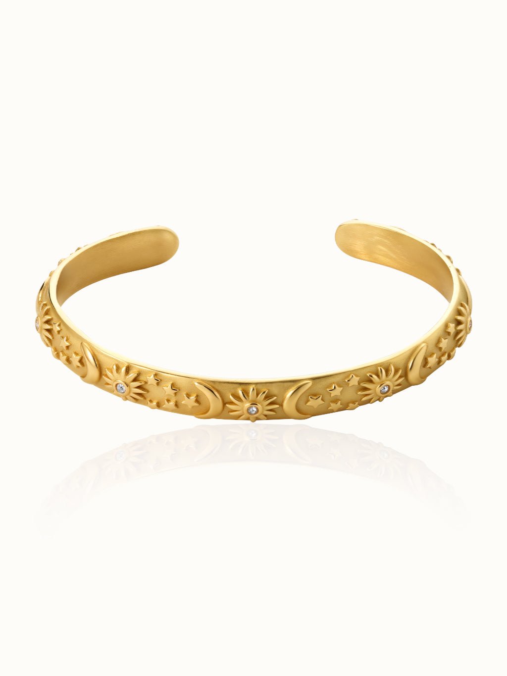 Sun Moon Star Armband Gold - Dorose | Wasserresistent, kein Verfärben