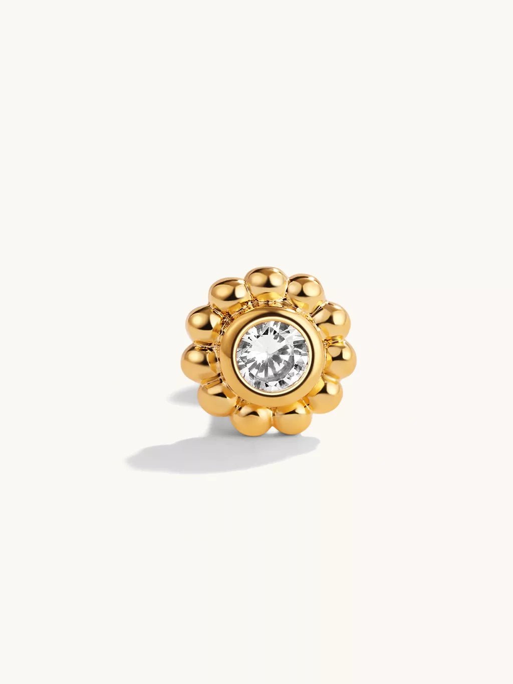 Sunflower Piercing Gold - Dorose | Wasserfester Schmuck, 18K vergoldet