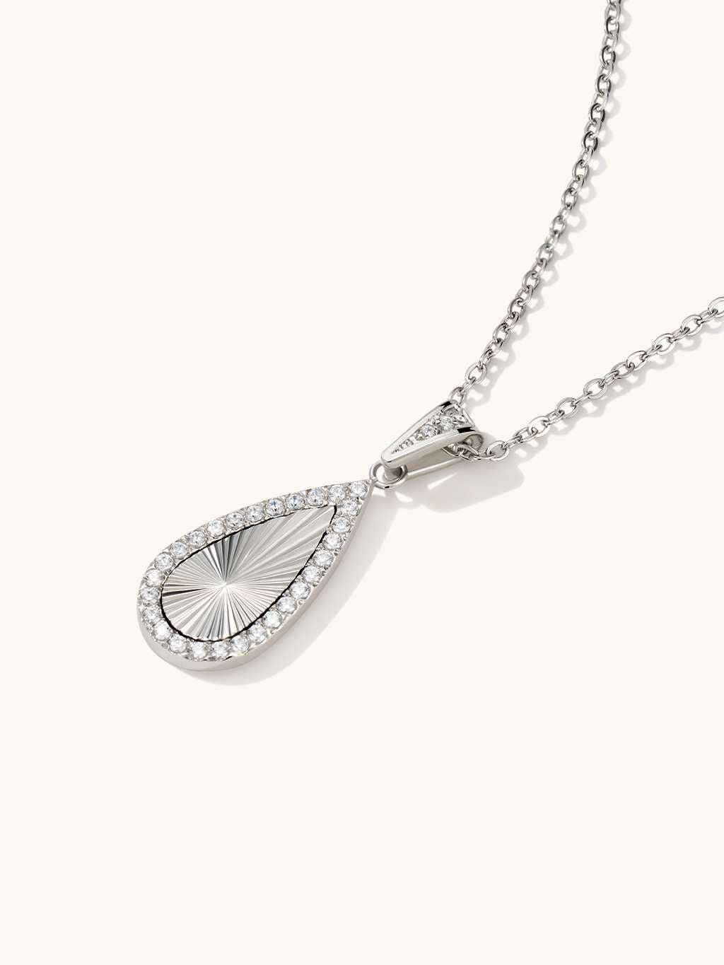 Tear Drop Kette Silber - Dorose | Wasserfester Schmuck, 18K vergoldet