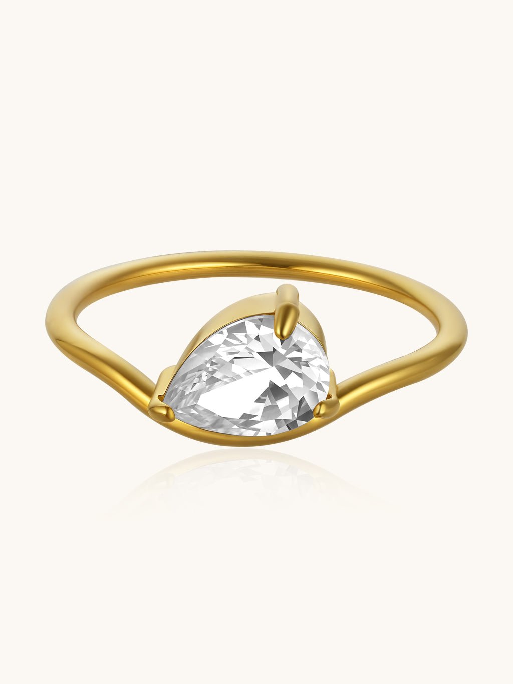 Tear Ring Gold - Dorose | Wasserresistent, kein Verfärben