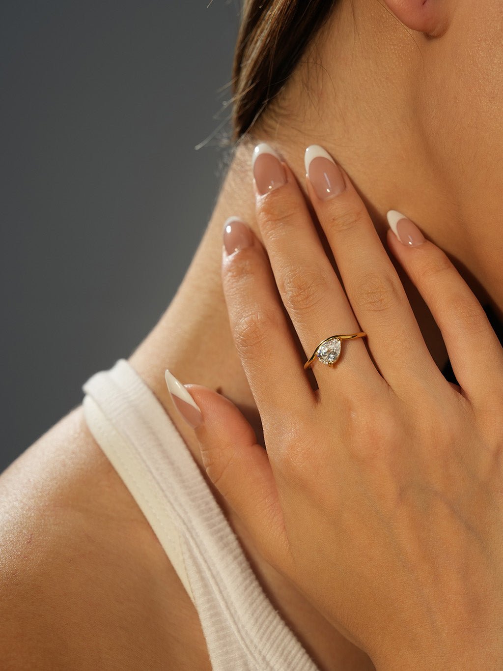 Tear Ring Gold - Dorose | Wasserresistent, kein Verfärben